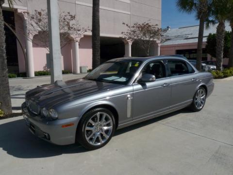 Lunar Grey Metallic Jaguar XJ XJ8 L.  Click to enlarge.