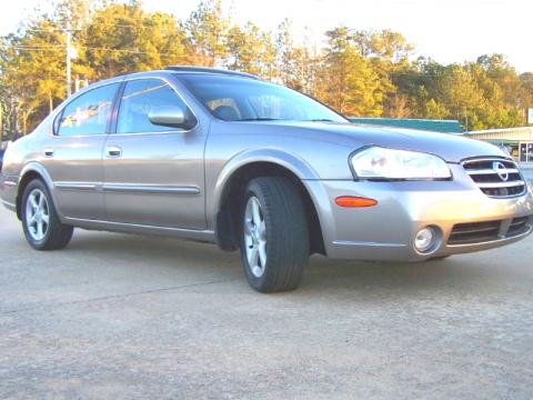 Sterling Mist Metallic Nissan Maxima GLE.  Click to enlarge.