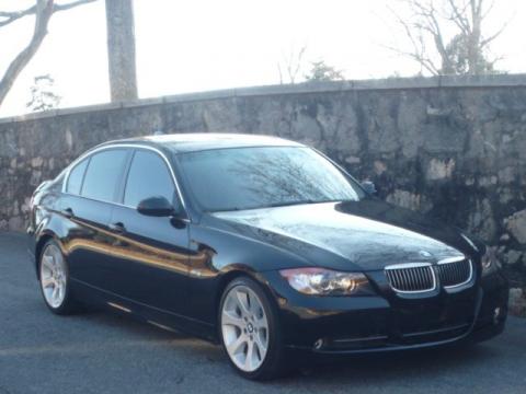 Jet Black BMW 3 Series 330i Sedan.  Click to enlarge.