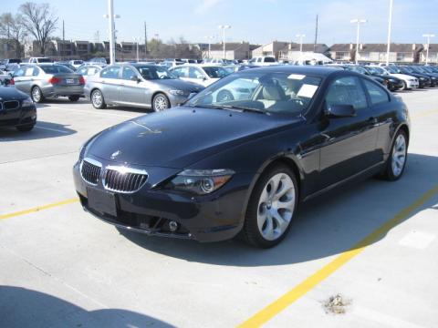 Monaco Blue Metallic BMW 6 Series 650i Coupe.  Click to enlarge.