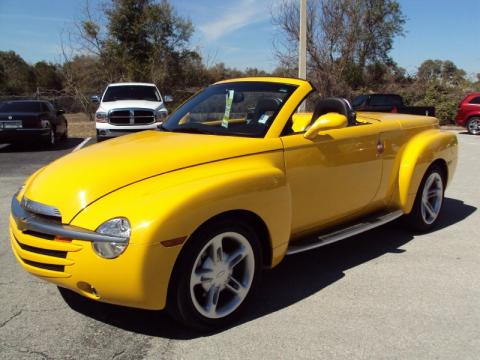 Slingshot Yellow Chevrolet SSR .  Click to enlarge.