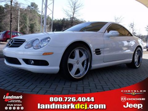 Alabaster White Mercedes-Benz SL 500 Roadster. Click to enlarge. Alabaster White Mercedes-Benz SL 500 Roadster. Click to enlarge.