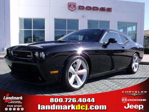 Brilliant Black Crystal Pearl Coat Dodge Challenger SRT8.  Click to enlarge.