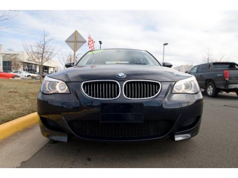 Monaco Blue Metallic BMW M5 Sedan.  Click to enlarge.