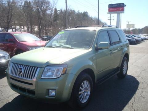 Kiwi Green Mercury Mariner V6 Premier 4WD.  Click to enlarge.
