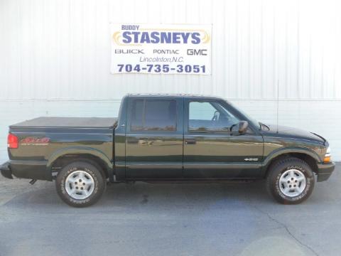 Dark Green Metallic Chevrolet S10 LS Crew Cab 4x4. Click to enlarge. Dark Green Metallic Chevrolet S10 LS Crew Cab 4x4. Click to enlarge.