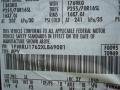 Ford Color Code LL Deep Wedgewood Blue Metallic #27 Ford Color Code LL Deep Wedgewood Blue Metallic #27