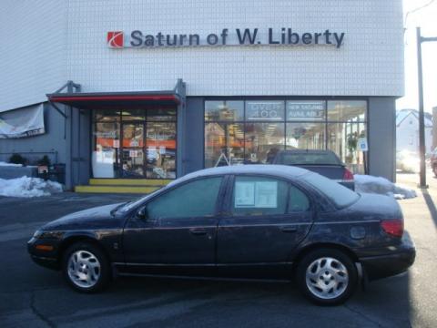 Black Saturn S Series SL2 Sedan.  Click to enlarge.