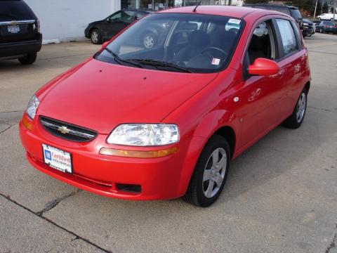 Sport Red Metallic Chevrolet Aveo Aveo5 LS. Click to enlarge. Sport Red Metallic Chevrolet Aveo Aveo5 LS. Click to enlarge.