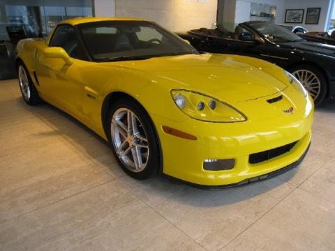 Velocity Yellow Chevrolet Corvette Z06.  Click to enlarge.