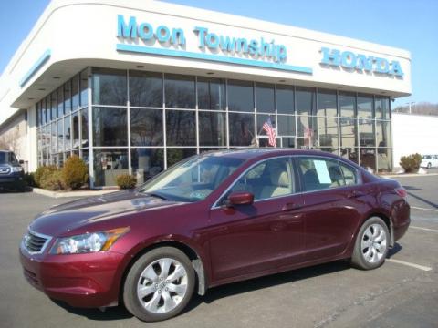 Basque Red Pearl Honda Accord EX Sedan.  Click to enlarge.