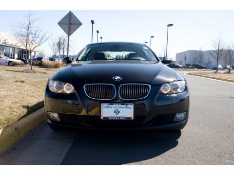 Jet Black BMW 3 Series 328i Coupe.  Click to enlarge.