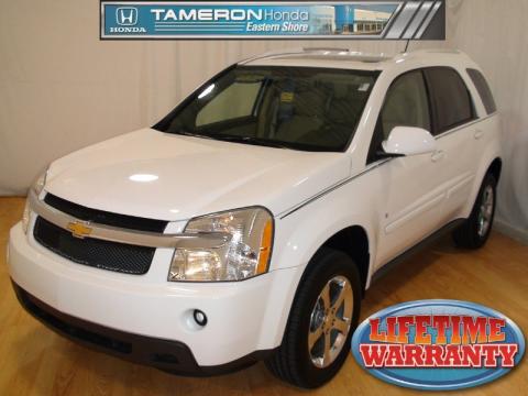 Summit White Chevrolet Equinox LT.  Click to enlarge.