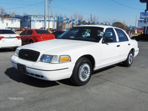 Vibrant White Ford Crown Victoria Police Interceptor. Click to enlarge. Vibrant White Ford Crown Victoria Police Interceptor. Click to enlarge.
