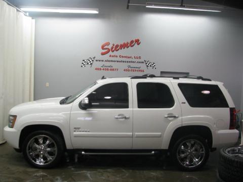 Summit White Chevrolet Tahoe Z71 4x4.  Click to enlarge.