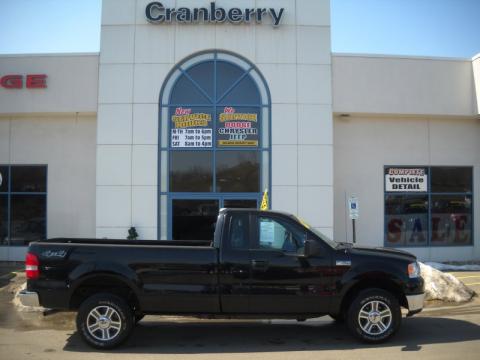 Black Ford F150 XLT Regular Cab 4x4.  Click to enlarge.