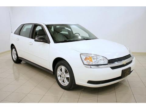 White Chevrolet Malibu Maxx LS Wagon.  Click to enlarge.