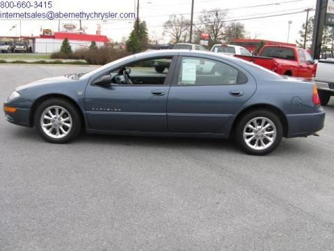 Deep Slate Blue Metallic Chrysler 300 M Sedan.  Click to enlarge.