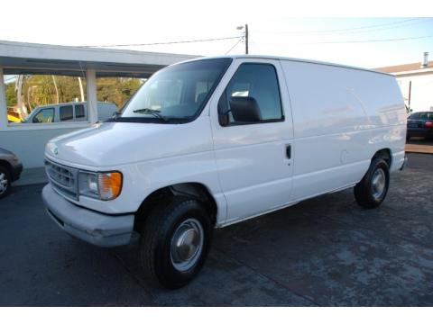 Oxford White Ford E Series Van E250 Commercial.  Click to enlarge.