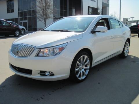 White Diamond Tricoat Buick LaCrosse CXS.  Click to enlarge.