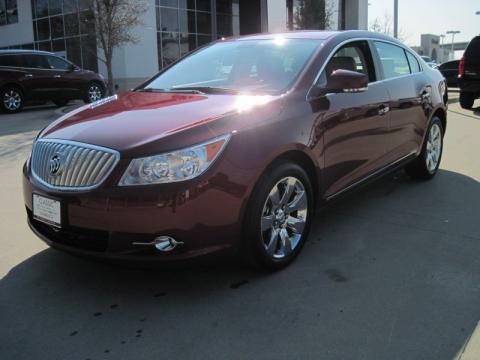Red Jewel Tintcoat Buick LaCrosse CXL.  Click to enlarge.