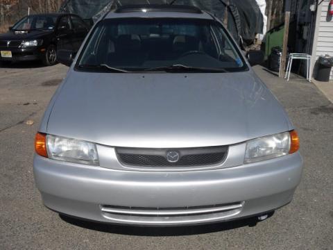 Silver Stone Metallic Mazda Protege LX.  Click to enlarge.