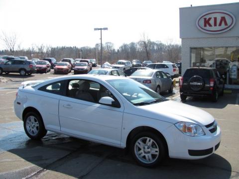 Summit White Chevrolet Cobalt LT Coupe.  Click to enlarge.