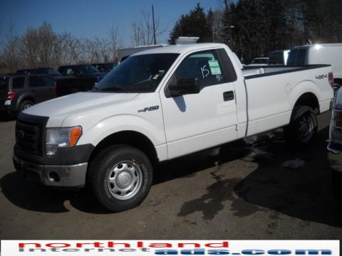 Oxford White Ford F150 XL Regular Cab 4x4.  Click to enlarge.