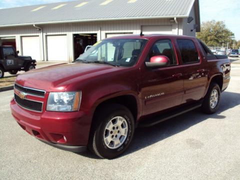 Sport Red Metallic Chevrolet Avalanche LT.  Click to enlarge.