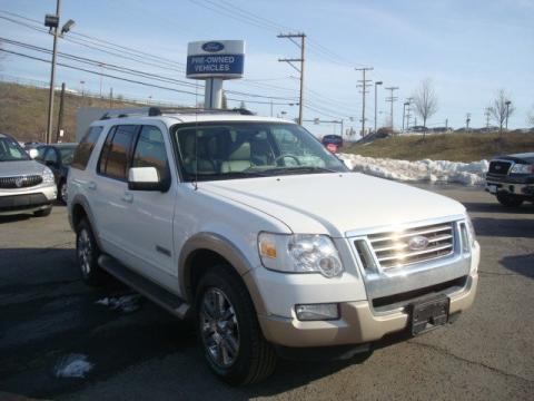Oxford White Ford Explorer Eddie Bauer 4x4.  Click to enlarge.