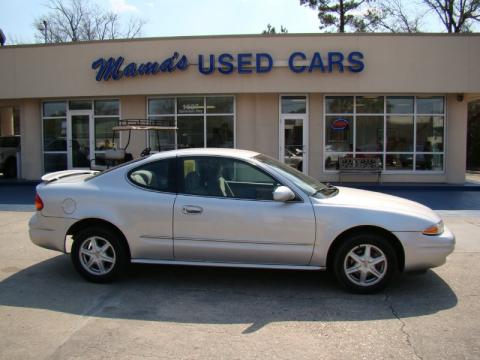 Sterling Metallic Oldsmobile Alero GL Coupe.  Click to enlarge.