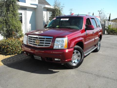 Infra Red Cadillac Escalade AWD.  Click to enlarge.