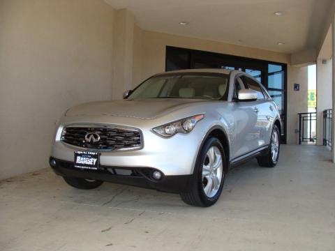 Liquid Platinum Metallic Infiniti FX 35 AWD.  Click to enlarge.