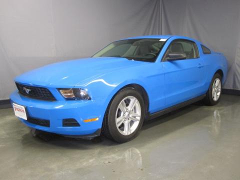 Kona Blue Metallic Ford Mustang V6 Coupe.  Click to enlarge.