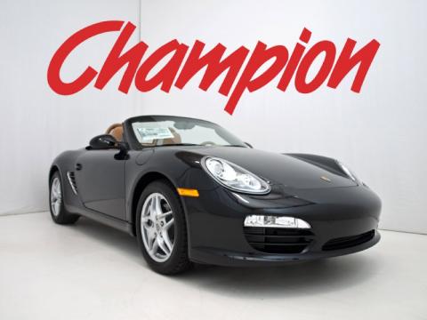 Black Porsche Boxster .  Click to enlarge.