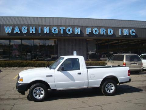 Oxford White Ford Ranger XL Regular Cab.  Click to enlarge.