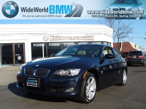 Monaco Blue Metallic BMW 3 Series 328xi Coupe.  Click to enlarge.