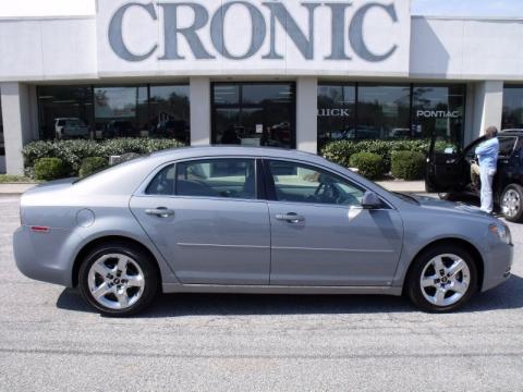 Silver Ice Metallic Chevrolet Malibu LT Sedan.  Click to enlarge.