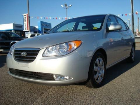 QuickSilver Metallic Hyundai Elantra GLS Sedan.  Click to enlarge.
