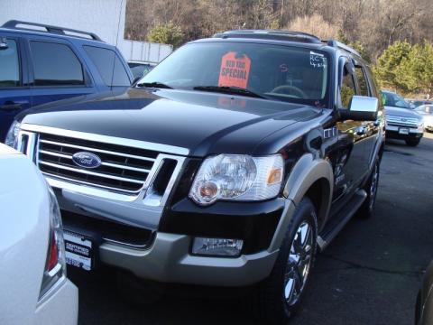 Black Ford Explorer Eddie Bauer 4x4.  Click to enlarge.
