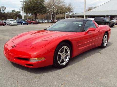 Torch Red Chevrolet Corvette Coupe.  Click to enlarge.