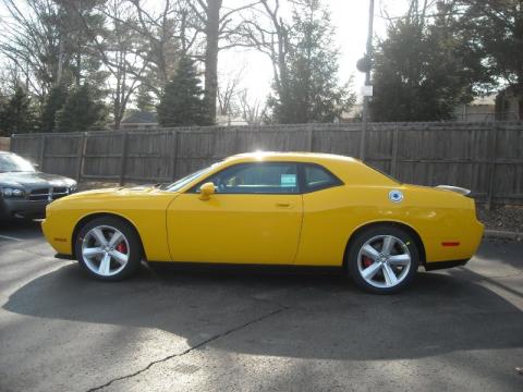 Detonator Yellow Dodge Challenger SRT8.  Click to enlarge.