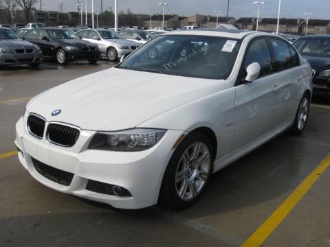 Alpine White BMW 3 Series 328i Sedan.  Click to enlarge.