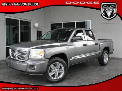 Mineral Gray Metallic Dodge Dakota Laramie Crew Cab.  Click to enlarge.