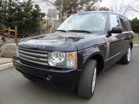 Java Black Land Rover Range Rover HSE.  Click to enlarge.
