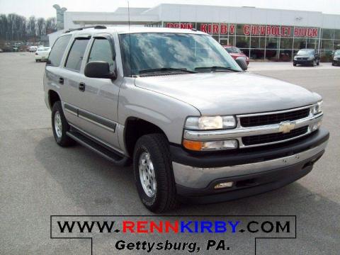 Silver Birch Metallic Chevrolet Tahoe LS 4x4.  Click to enlarge.