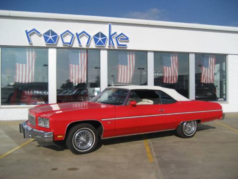 Red Chevrolet Caprice Classic Convertible.  Click to enlarge.