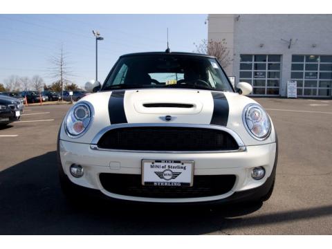 Pepper White Mini Cooper S Convertible.  Click to enlarge.