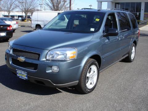 Blue Granite Metallic Chevrolet Uplander LT.  Click to enlarge.