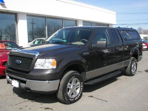Dark Stone Metallic Ford F150 XLT SuperCab 4x4.  Click to enlarge.
